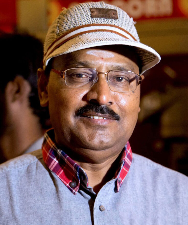 Actor Director K Bhagyaraj at the Sathuranga Vettai Audio Launch